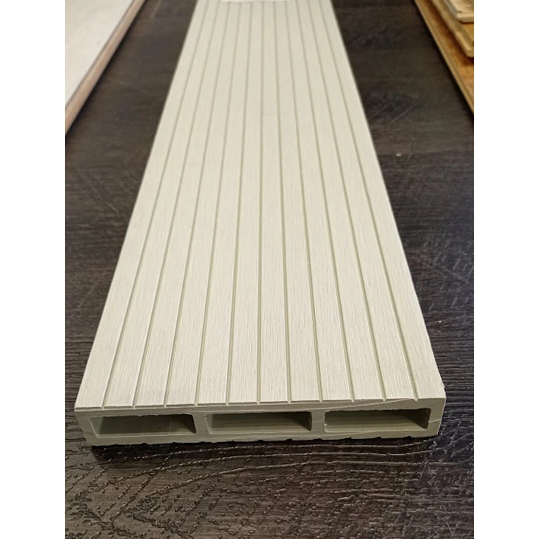 Λευκό deck περίφραξη WPC 1